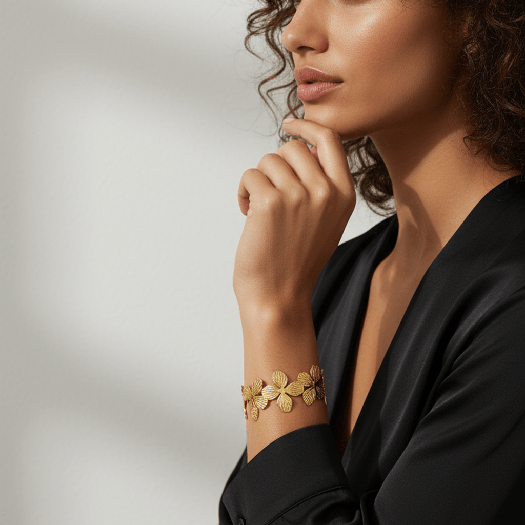 Golden Embrace Bracelet - MacroPanora