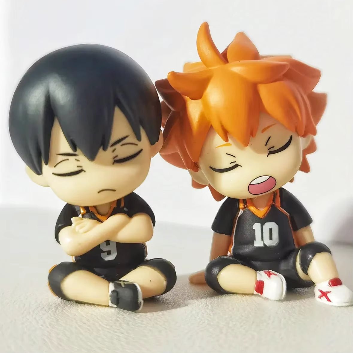 Haikyu Shoulder Lean Fig Blind Box Toy Kageyama Tobio Kozume Kenma Action Figures Model Toy Cute Doll Ornament Kids Gifts - MacroPanora