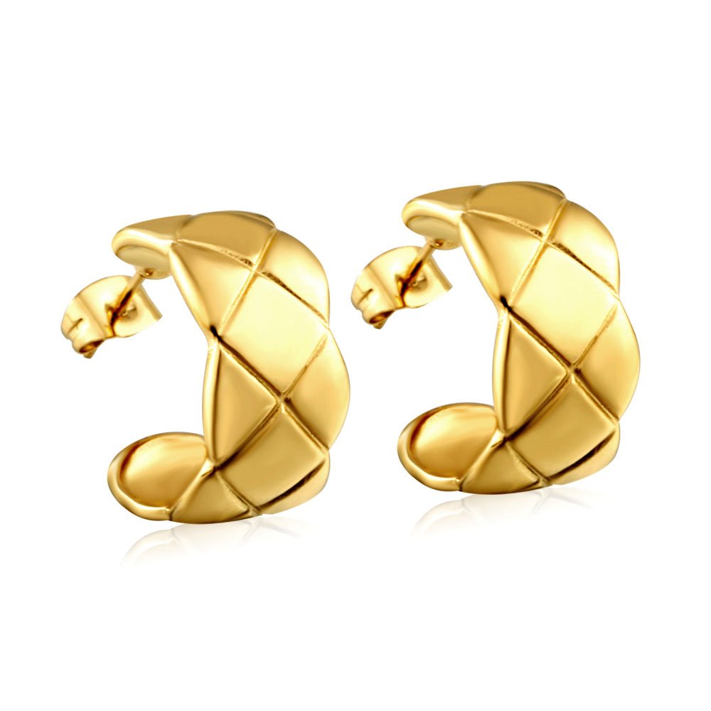 Half Moon Open Hoops - MacroPanora