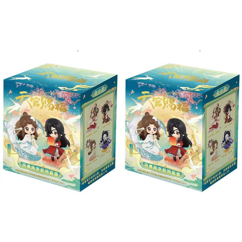 Heaven Official'S Blessing the Splendor of Painting Series Blind Box Tian Guan Ci Fu Mystery Box Xielian & Huacheng Figure Toys - MacroPanora
