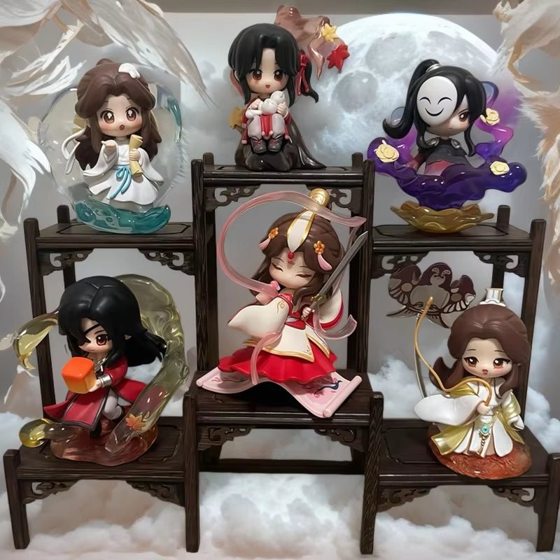Heaven Official'S Blessing the Splendor of Painting Series Blind Box Tian Guan Ci Fu Mystery Box Xielian & Huacheng Figure Toys - MacroPanora