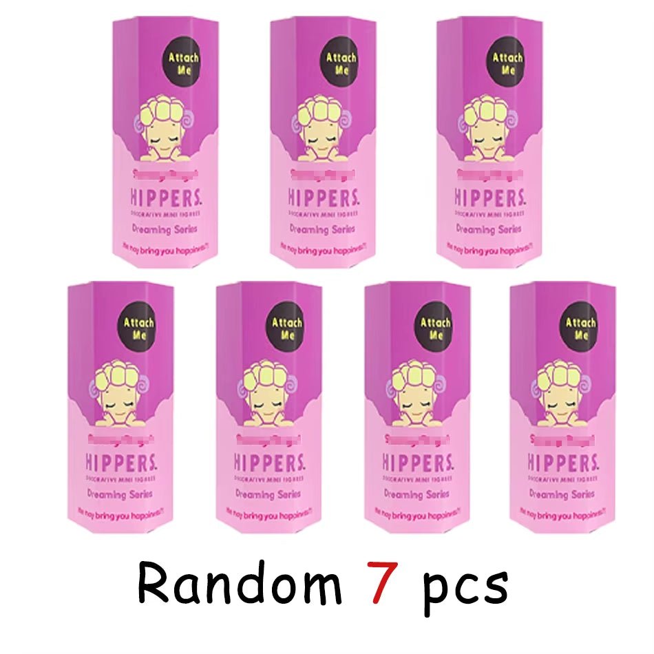 Hot Better Quality Blind Box Sleep Series Hippers Angel Body Kewpie Dolls PVC Figure Limite Toy - MacroPanora