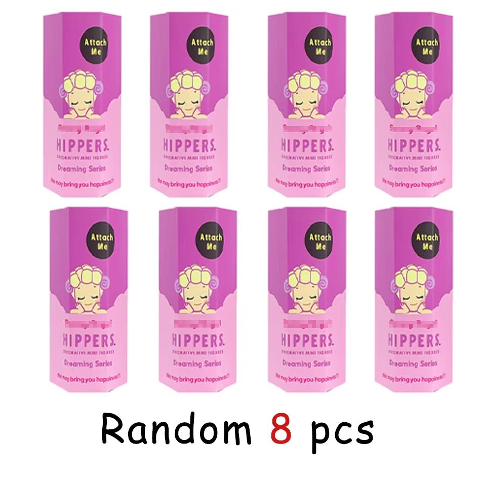 Hot Better Quality Blind Box Sleep Series Hippers Angel Body Kewpie Dolls PVC Figure Limite Toy - MacroPanora