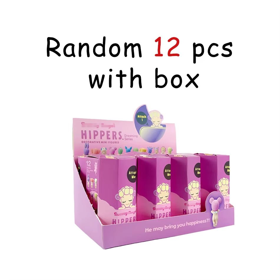 Hot Better Quality Blind Box Sleep Series Hippers Angel Body Kewpie Dolls PVC Figure Limite Toy - MacroPanora