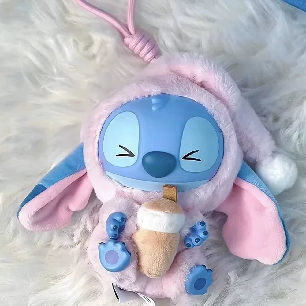 HOT New Stitch Eat Some Thing before Sleep Series Vinyl Blind Box Bag Pendant Cute Plush Doll Mystery Box Toy Surprise gifts - MacroPanora