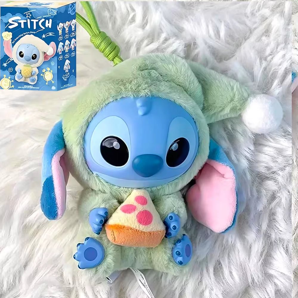 HOT New Stitch Eat Some Thing before Sleep Series Vinyl Blind Box Bag Pendant Cute Plush Doll Mystery Box Toy Surprise gifts - MacroPanora