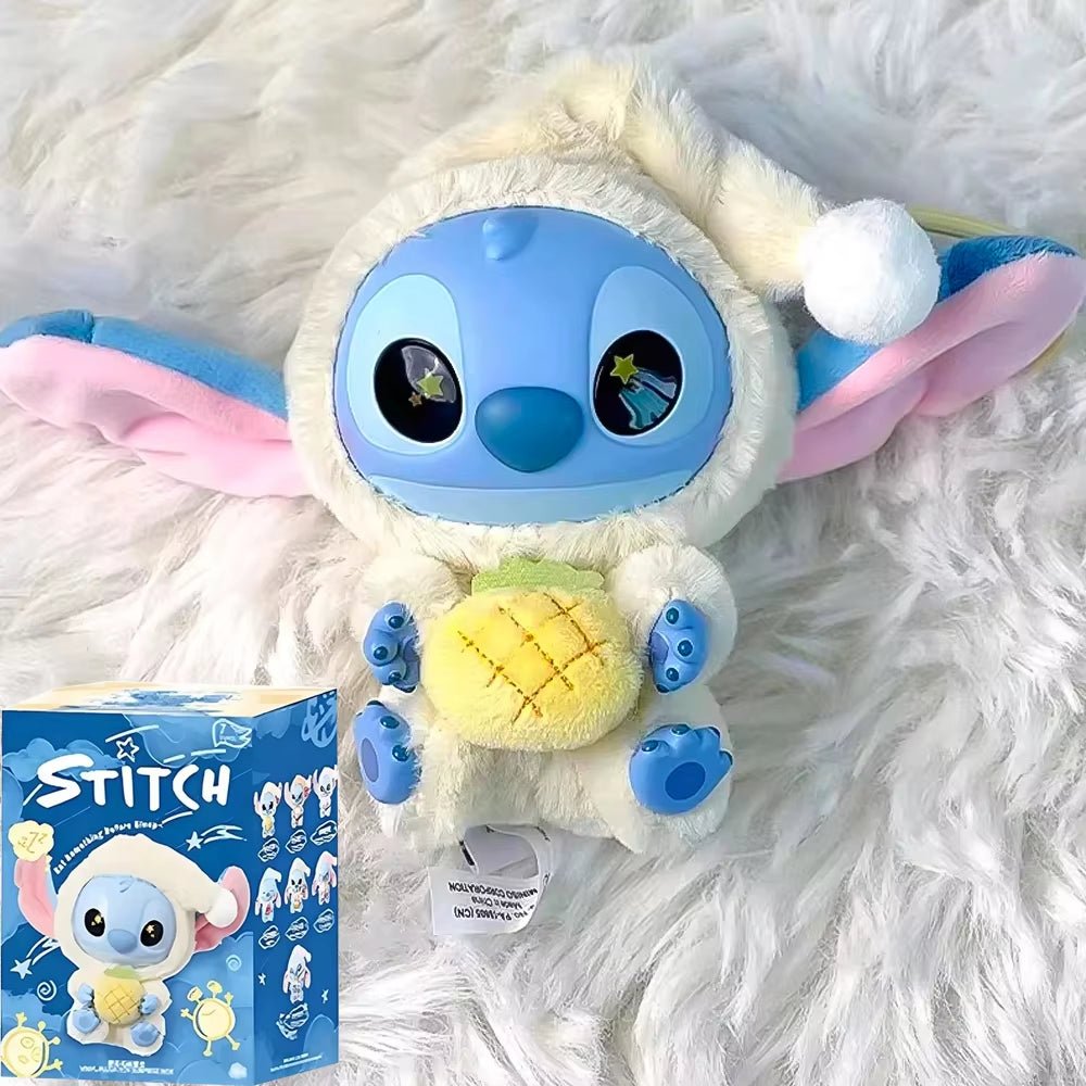 HOT New Stitch Eat Some Thing before Sleep Series Vinyl Blind Box Bag Pendant Cute Plush Doll Mystery Box Toy Surprise gifts - MacroPanora