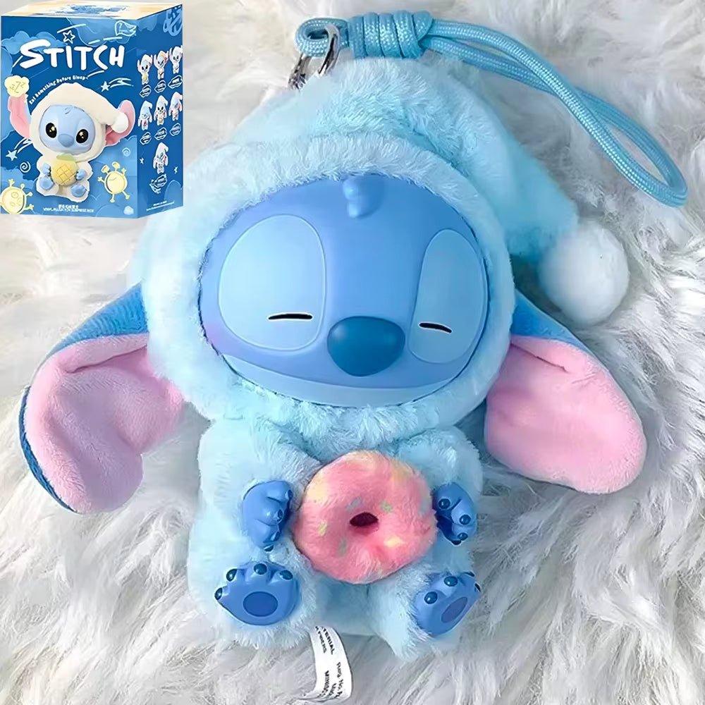 HOT New Stitch Eat Some Thing before Sleep Series Vinyl Blind Box Bag Pendant Cute Plush Doll Mystery Box Toy Surprise gifts - MacroPanora