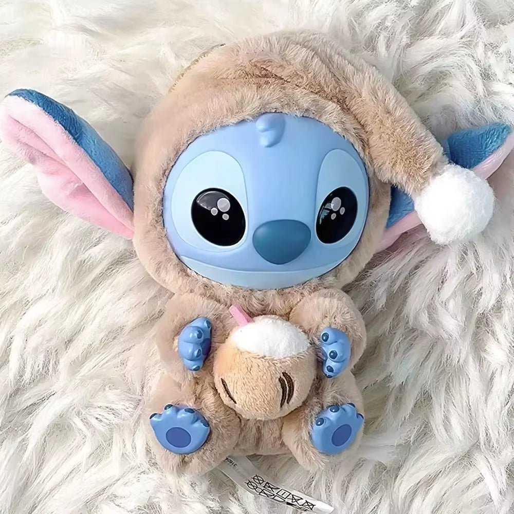 HOT New Stitch Eat Some Thing before Sleep Series Vinyl Blind Box Bag Pendant Cute Plush Doll Mystery Box Toy Surprise gifts - MacroPanora