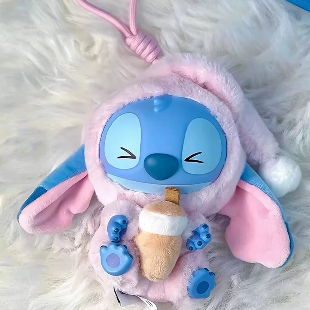 HOT New Stitch Eat Some Thing before Sleep Series Vinyl Blind Box Bag Pendant Cute Plush Doll Mystery Box Toy Surprise gifts - MacroPanora