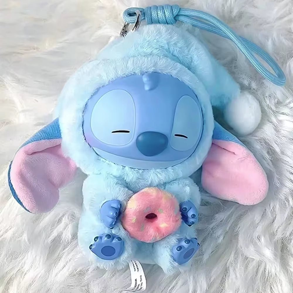 HOT New Stitch Eat Some Thing before Sleep Series Vinyl Blind Box Bag Pendant Cute Plush Doll Mystery Box Toy Surprise gifts - MacroPanora