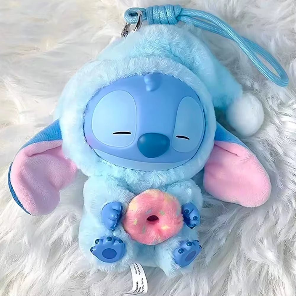 HOT New Stitch Eat Some Thing before Sleep Series Vinyl Blind Box Bag Pendant Cute Plush Doll Mystery Box Toy Surprise gifts - MacroPanora