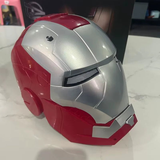 Iron Man Helmet Electric Wearable Mask 1:1 Automatic Manual Opening and Manualclosing Model Characters Adult Toys Birthday Gifts - MacroPanora