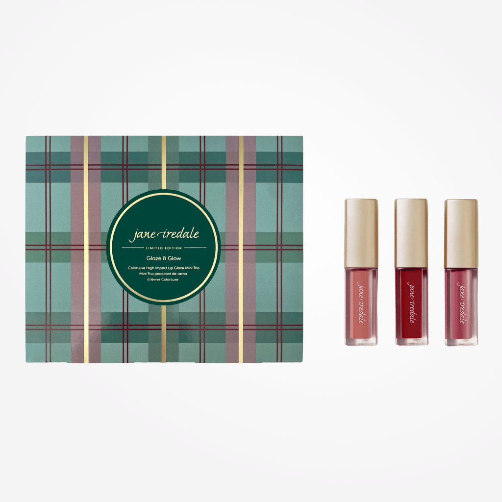Jane Iredale Colorluxe High Impact Lip Glaze Mini Trio - MacroPanora