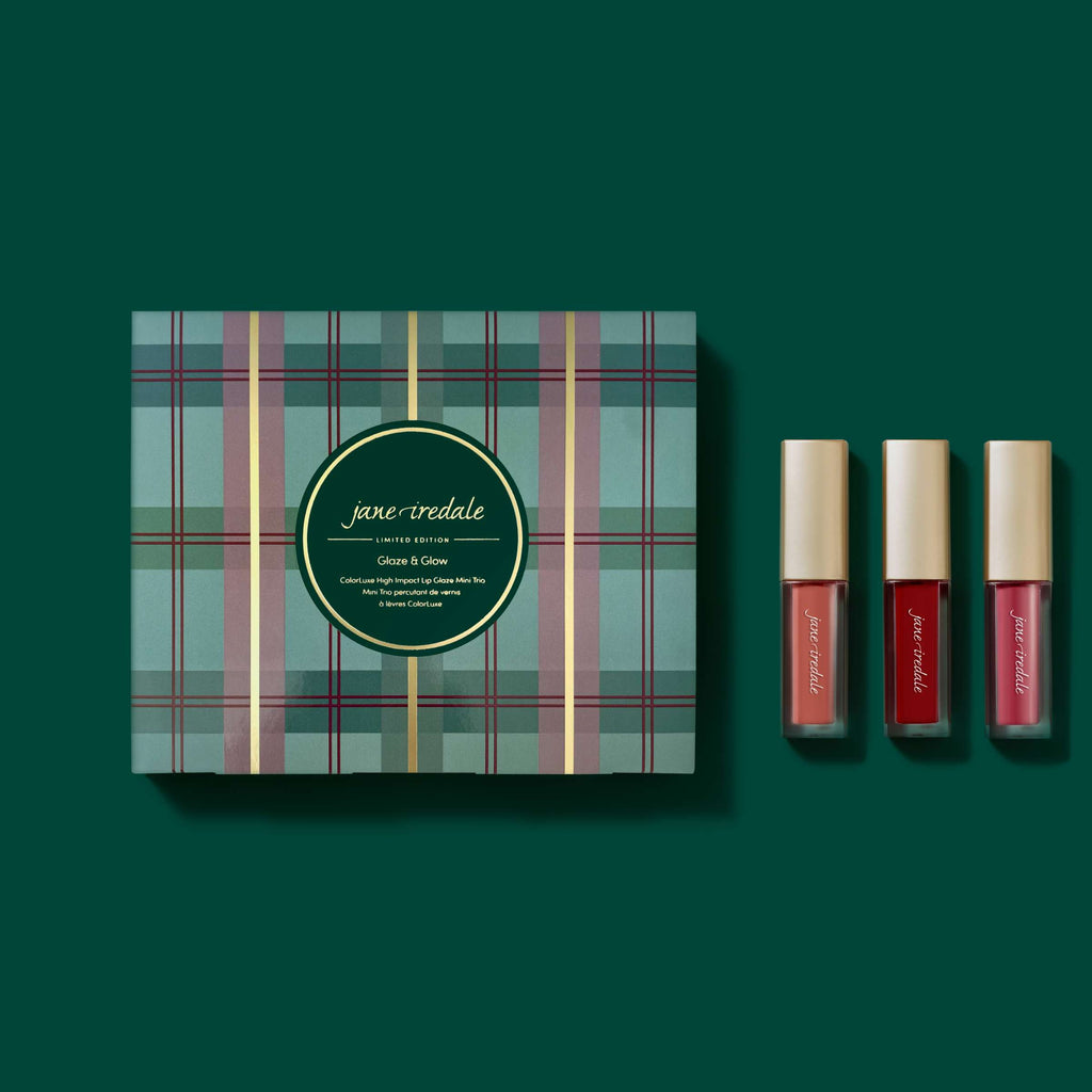 Jane Iredale Colorluxe High Impact Lip Glaze Mini Trio - MacroPanora