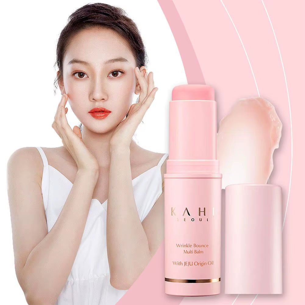 KAHI Moisturizing Wrinkle Bounce Multi Balm Stick Facial Collagen Cream Korean Cosmetics - MacroPanora