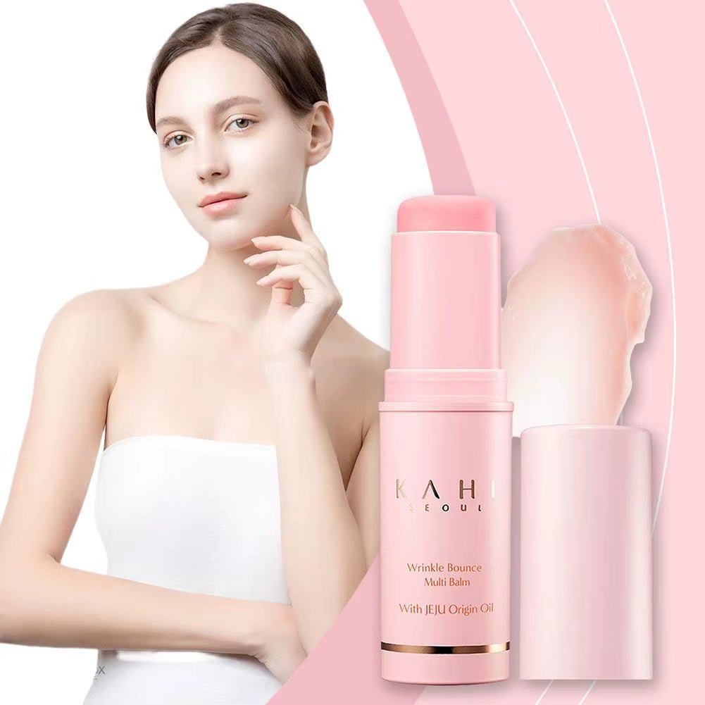 KAHI Moisturizing Wrinkle Bounce Multi Balm Stick Facial Collagen Cream Korean Cosmetics - MacroPanora