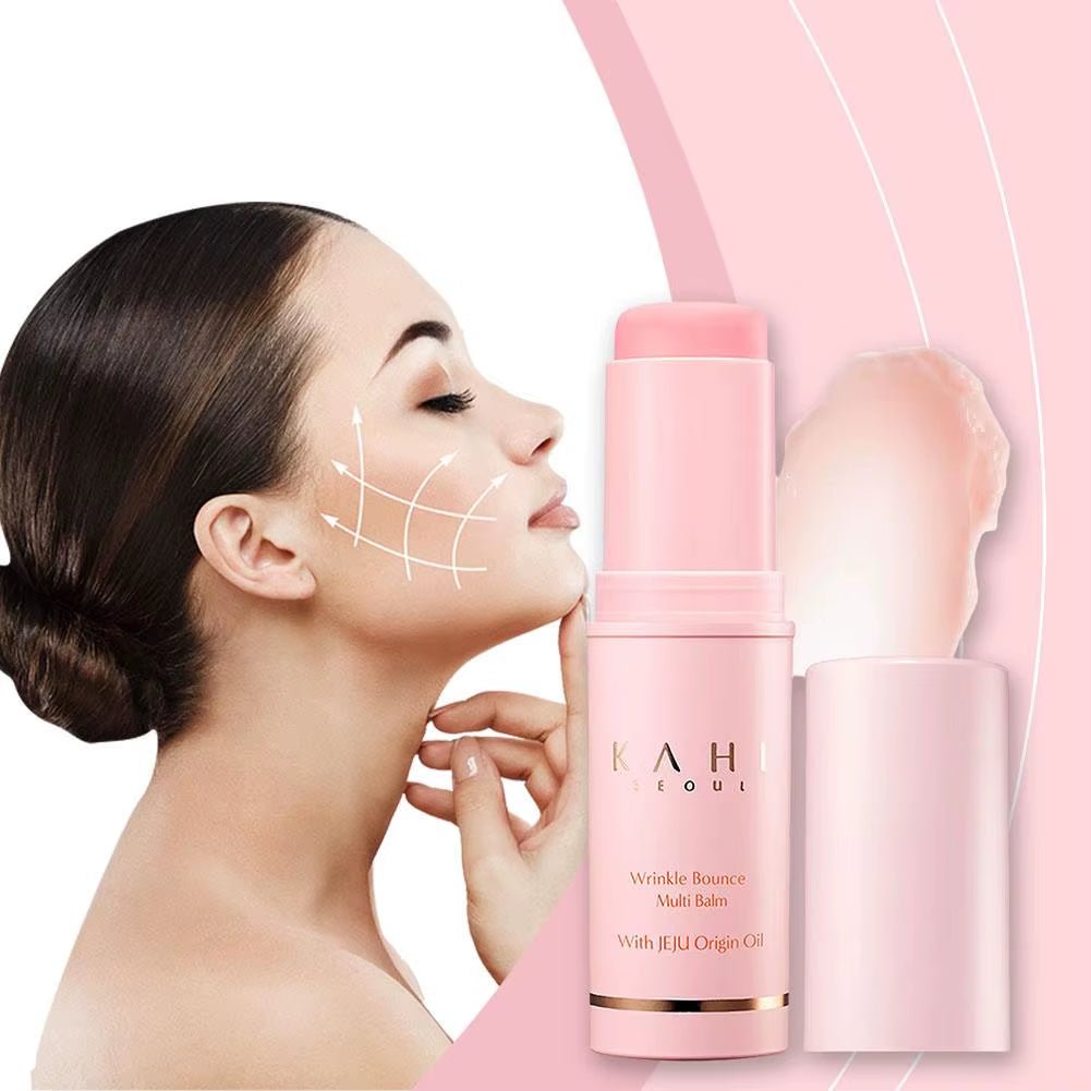 KAHI Moisturizing Wrinkle Bounce Multi Balm Stick Facial Collagen Cream Korean Cosmetics - MacroPanora