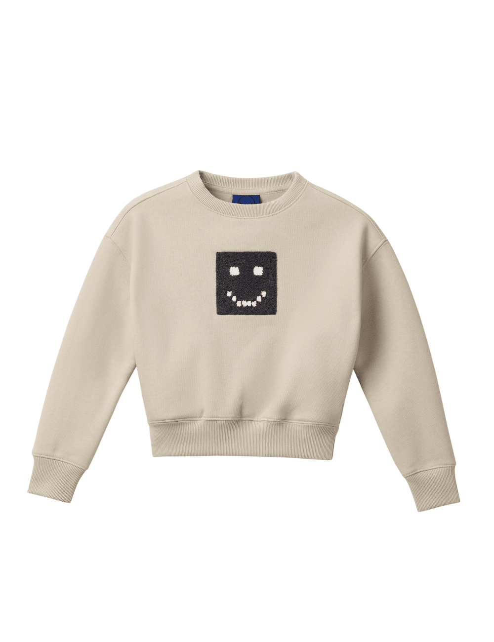 Kids "Pixel" Taupe Sweatshirt - MacroPanora