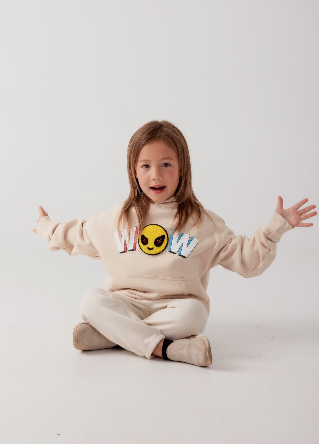 Kids WoW "Mood" Emoji Hoodie - MacroPanora
