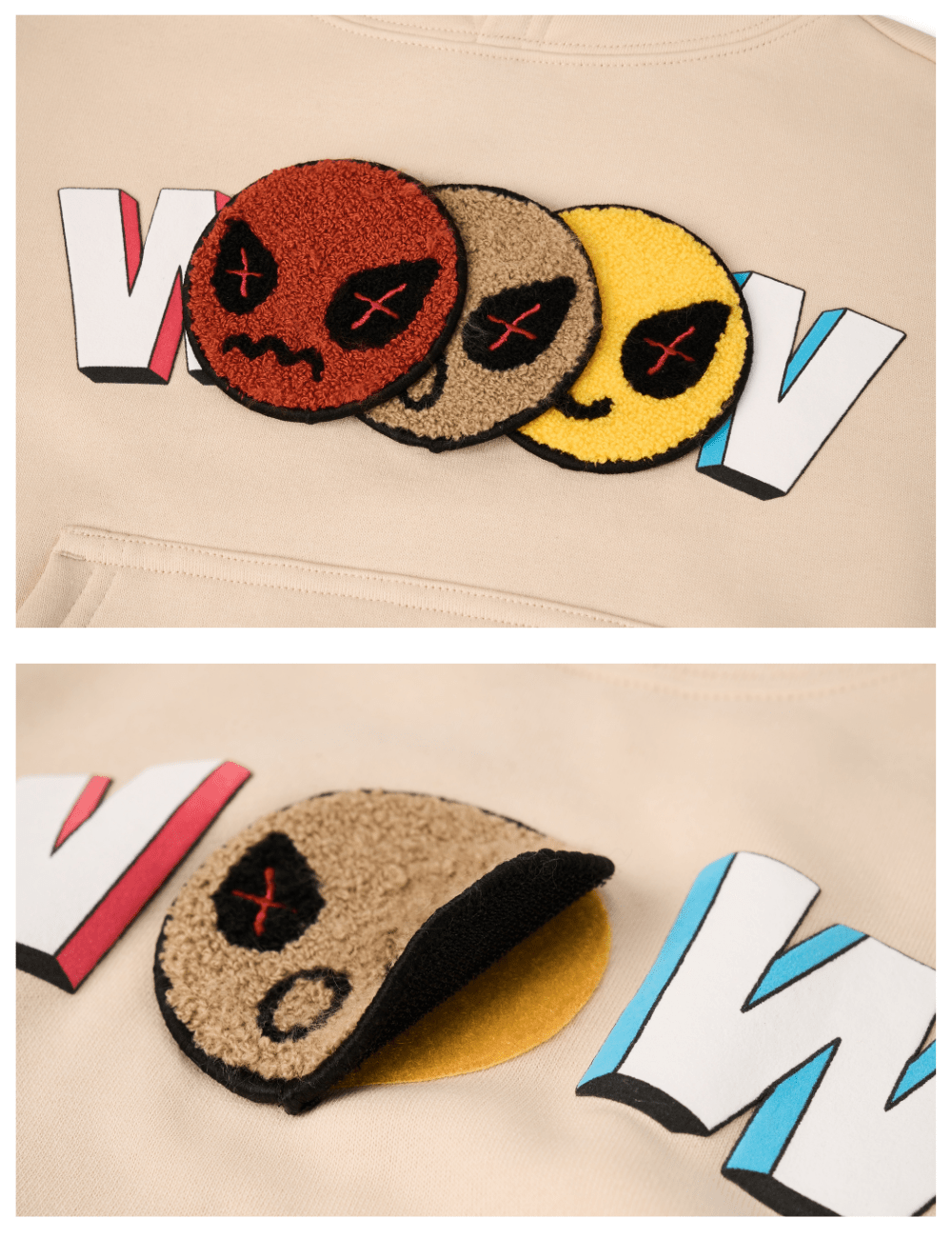 Kids WoW "Mood" Emoji Hoodie - MacroPanora