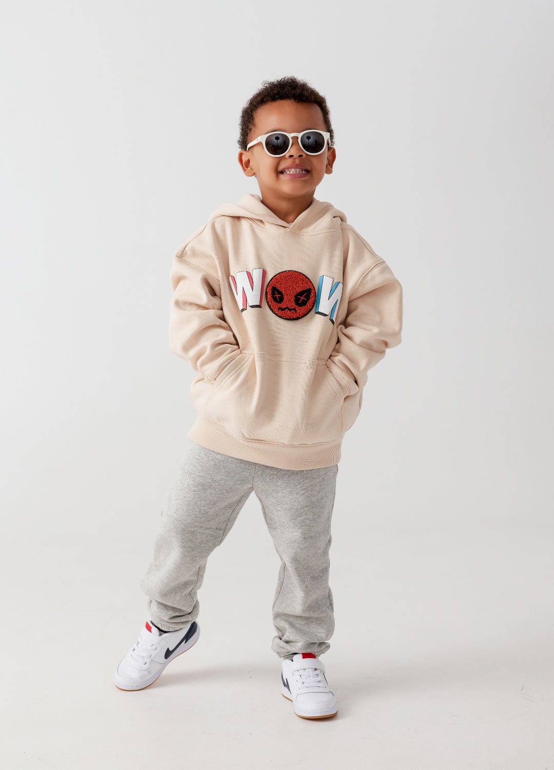Kids WoW "Mood" Emoji Hoodie - MacroPanora