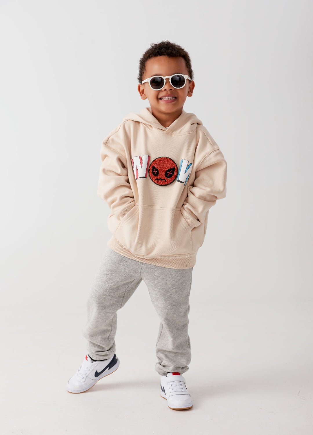 Kids WoW "Mood" Emoji Hoodie - MacroPanora