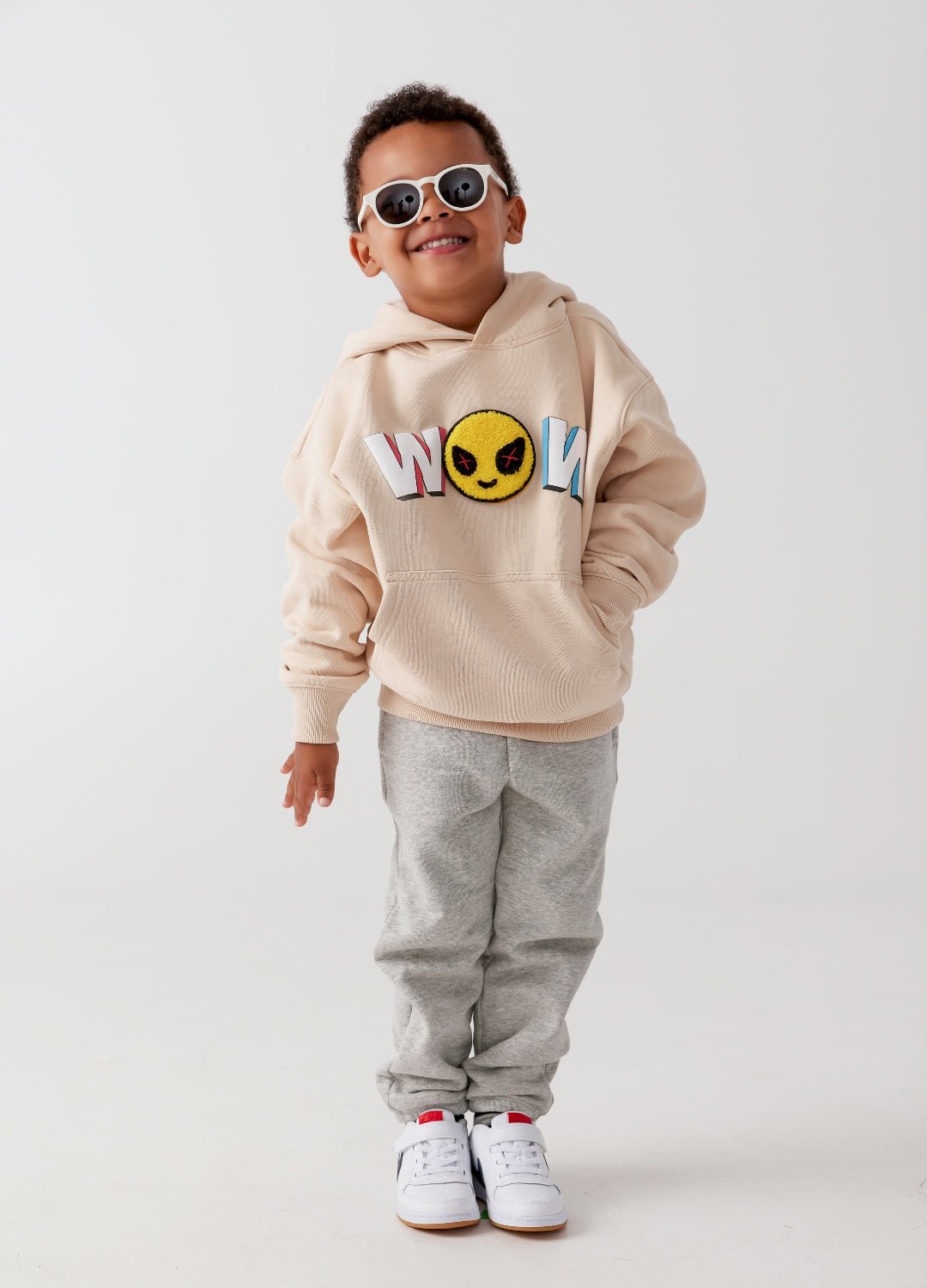 Kids WoW "Mood" Emoji Hoodie - MacroPanora