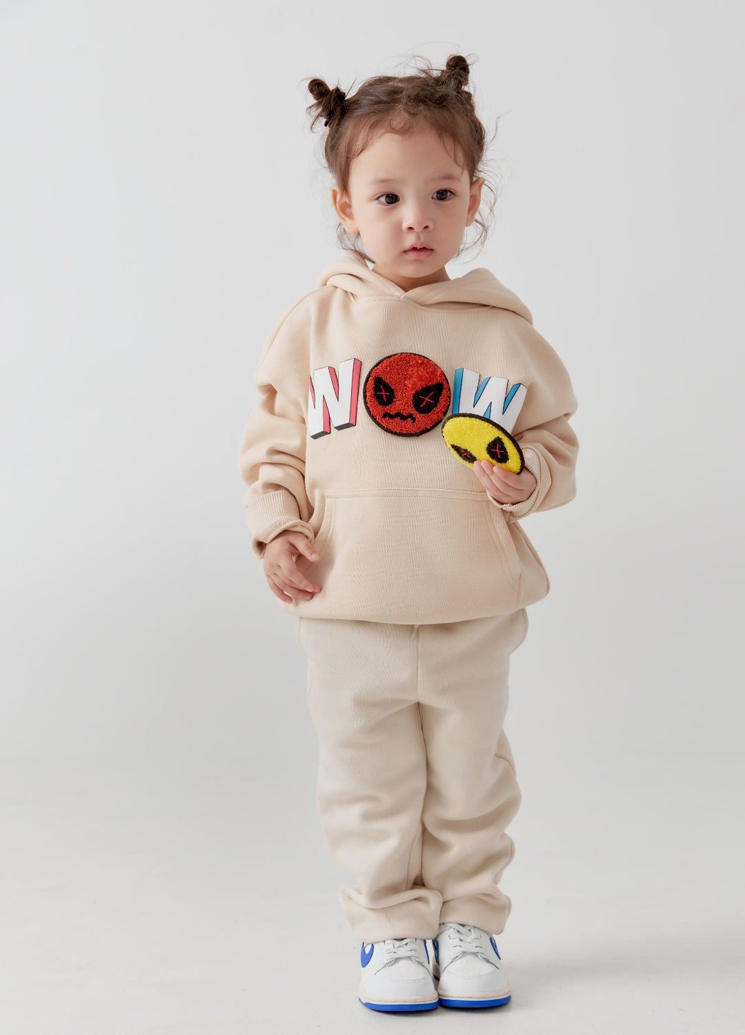 Kids WoW "Mood" Emoji Hoodie - MacroPanora