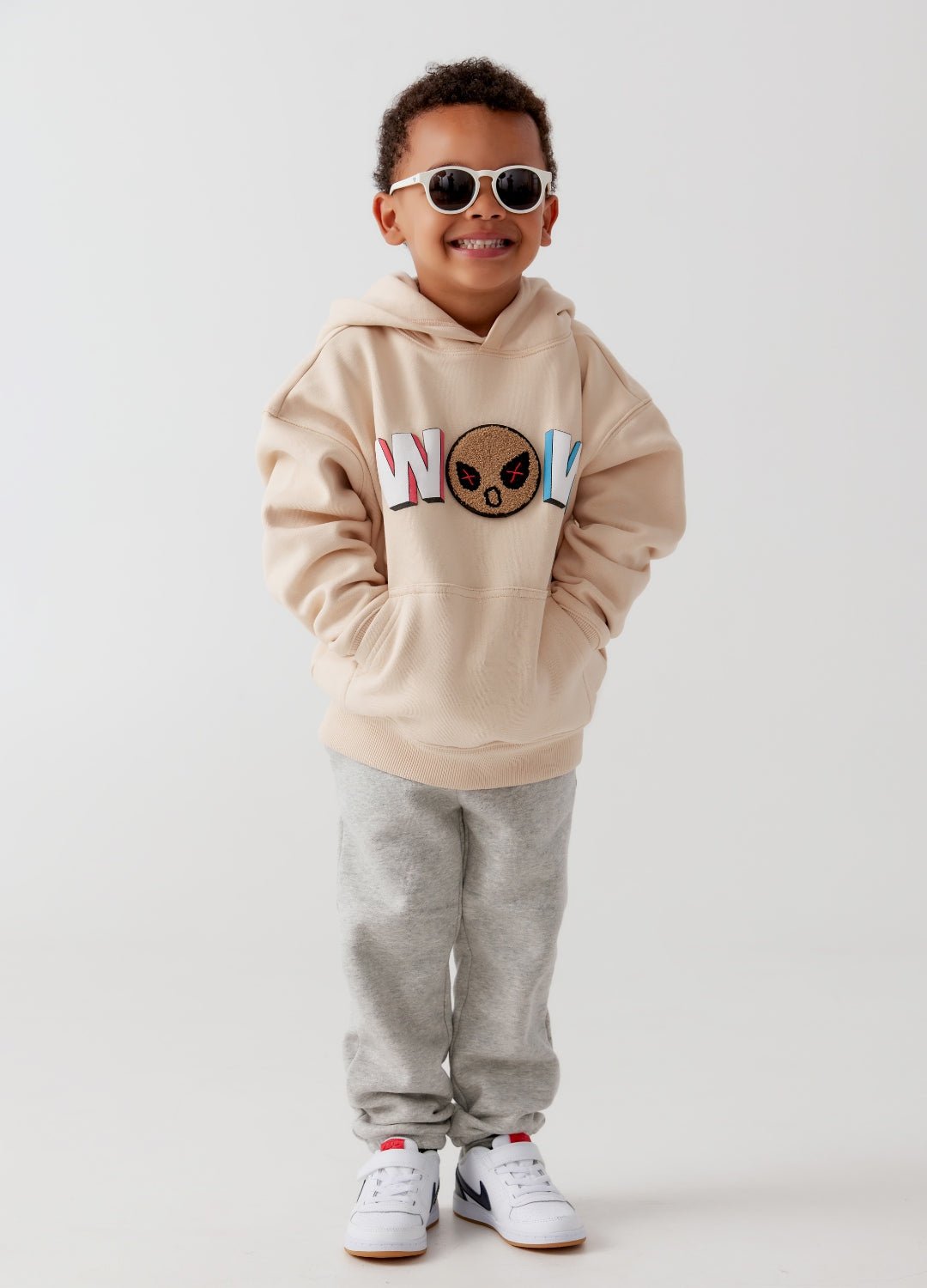 Kids WoW "Mood" Emoji Hoodie - MacroPanora