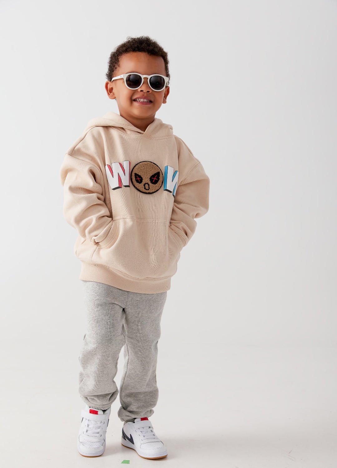Kids WoW "Mood" Emoji Hoodie - MacroPanora