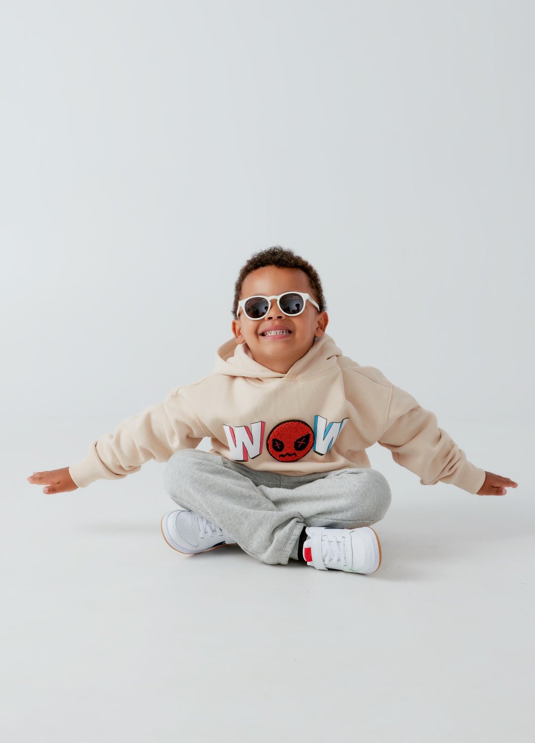 Kids WoW "Mood" Emoji Hoodie - MacroPanora