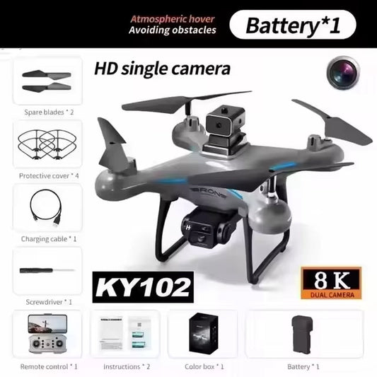 8K HD Dual Camera Brushless Drone with Obstacle Avoidance - MacroPanora