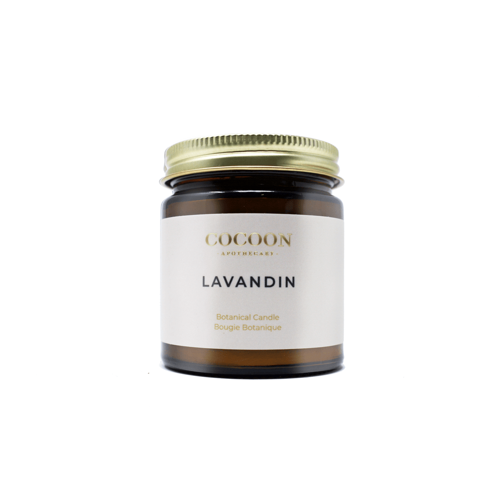 Lavandin Botanical Candle - MacroPanora
