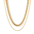 Layered Cuban Link Choker - MacroPanora