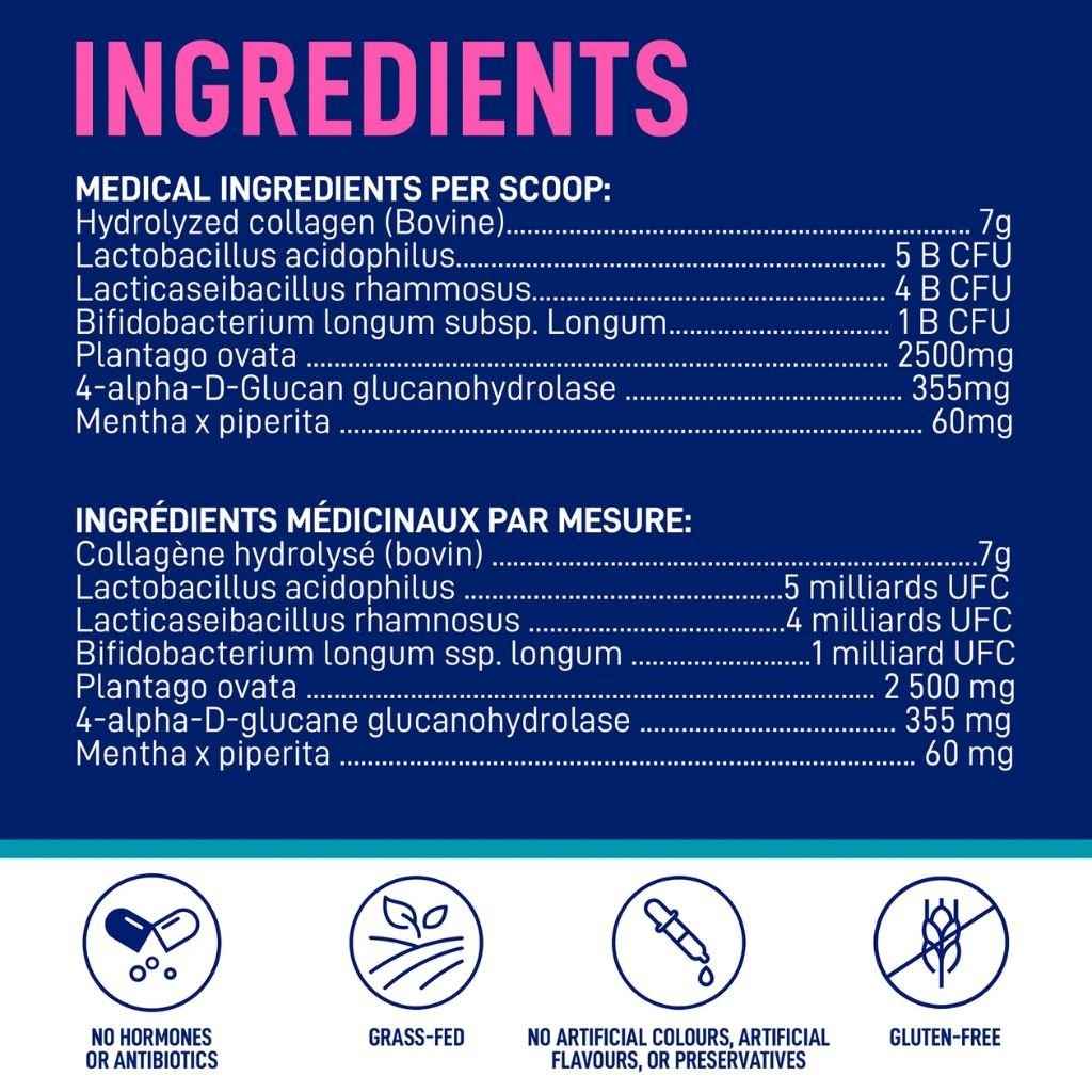 Leanfit COLLAGEN & GUT, 25 Servings - MacroPanora