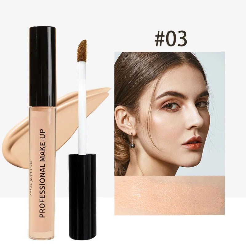 Liquid Concealer Matte High Coverage Waterproof Oil Control Moisturizing Long Lasting Concealer Professional Face Makeup - MacroPanora