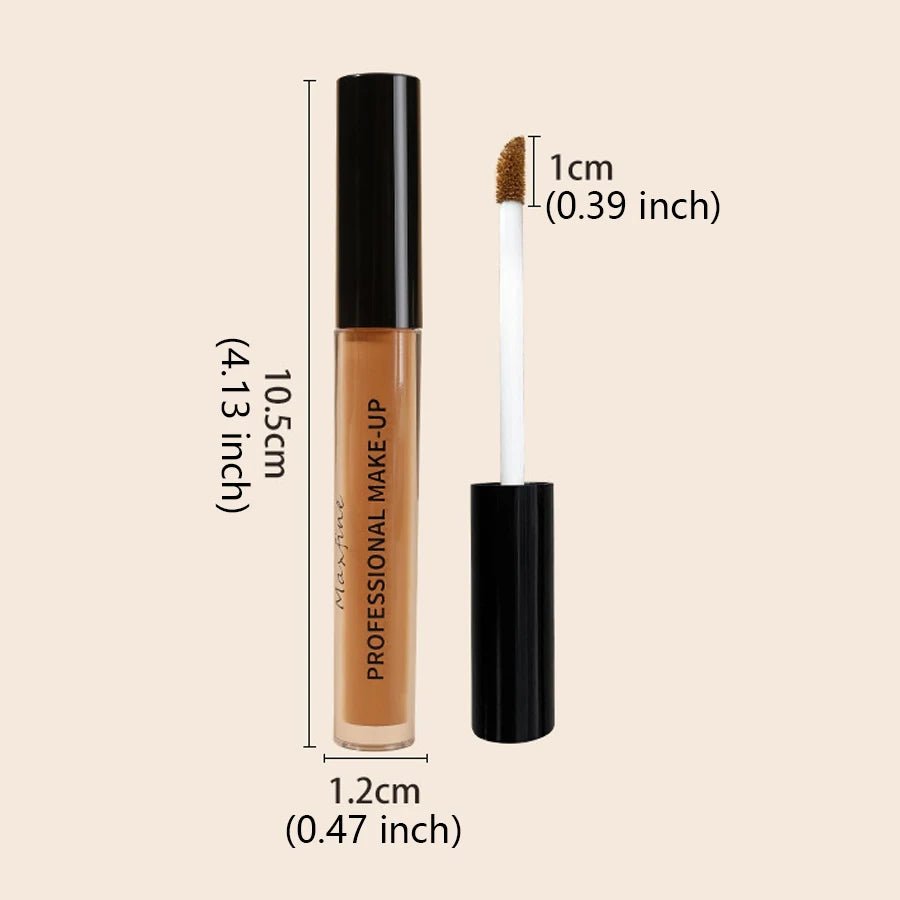 Liquid Concealer Matte High Coverage Waterproof Oil Control Moisturizing Long Lasting Concealer Professional Face Makeup - MacroPanora