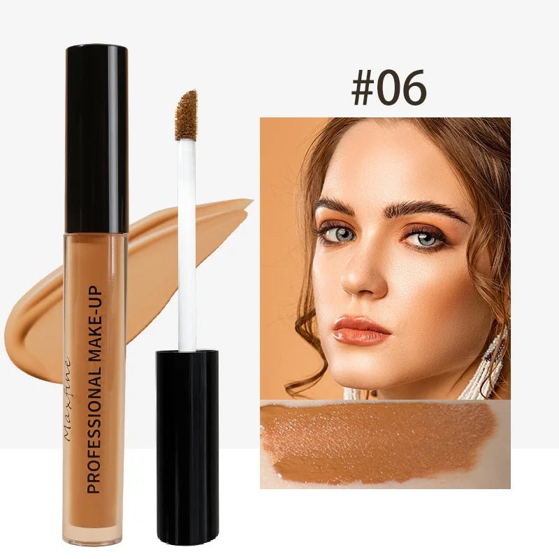 Liquid Concealer Matte High Coverage Waterproof Oil Control Moisturizing Long Lasting Concealer Professional Face Makeup - MacroPanora