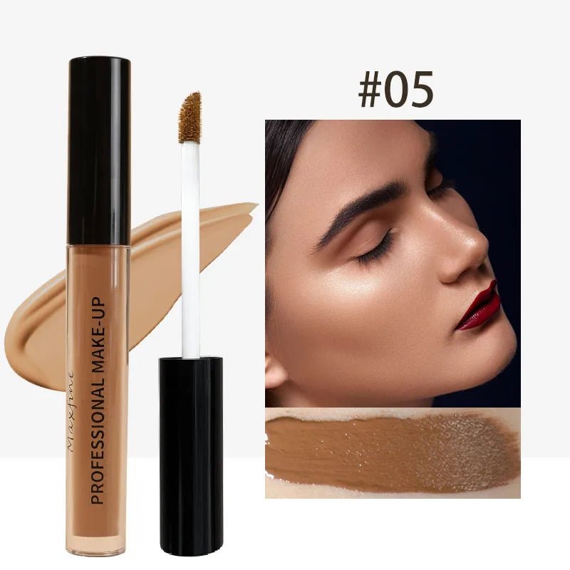 Liquid Concealer Matte High Coverage Waterproof Oil Control Moisturizing Long Lasting Concealer Professional Face Makeup - MacroPanora