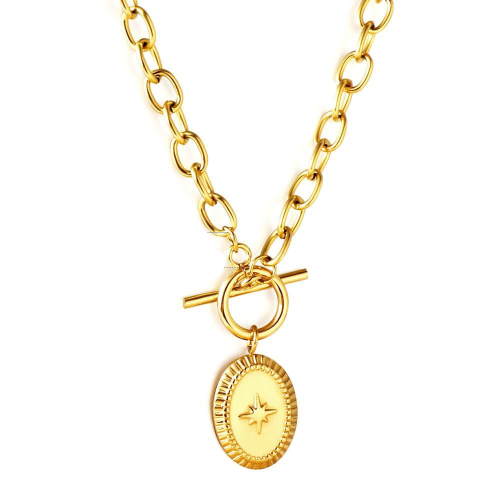 Lucky Star Oval Choker - MacroPanora