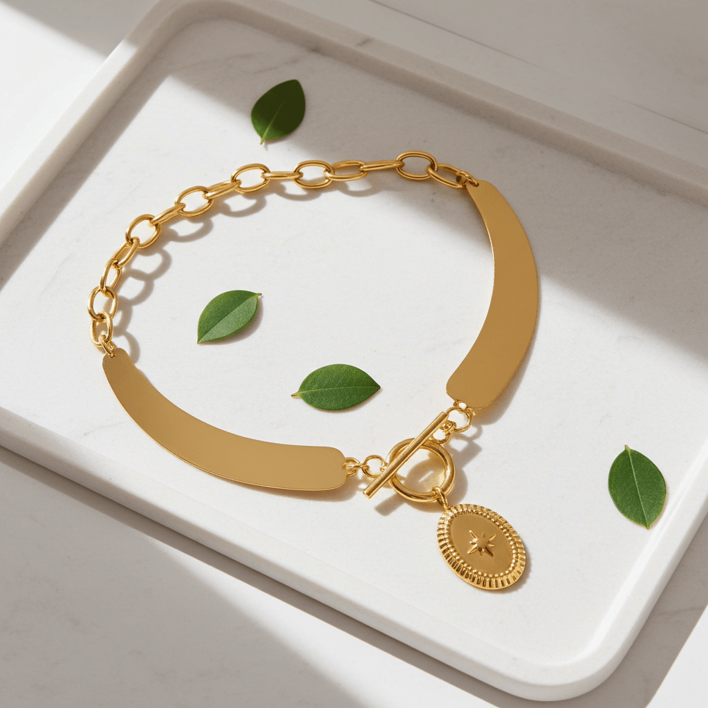 Lucky Star Oval Choker - MacroPanora