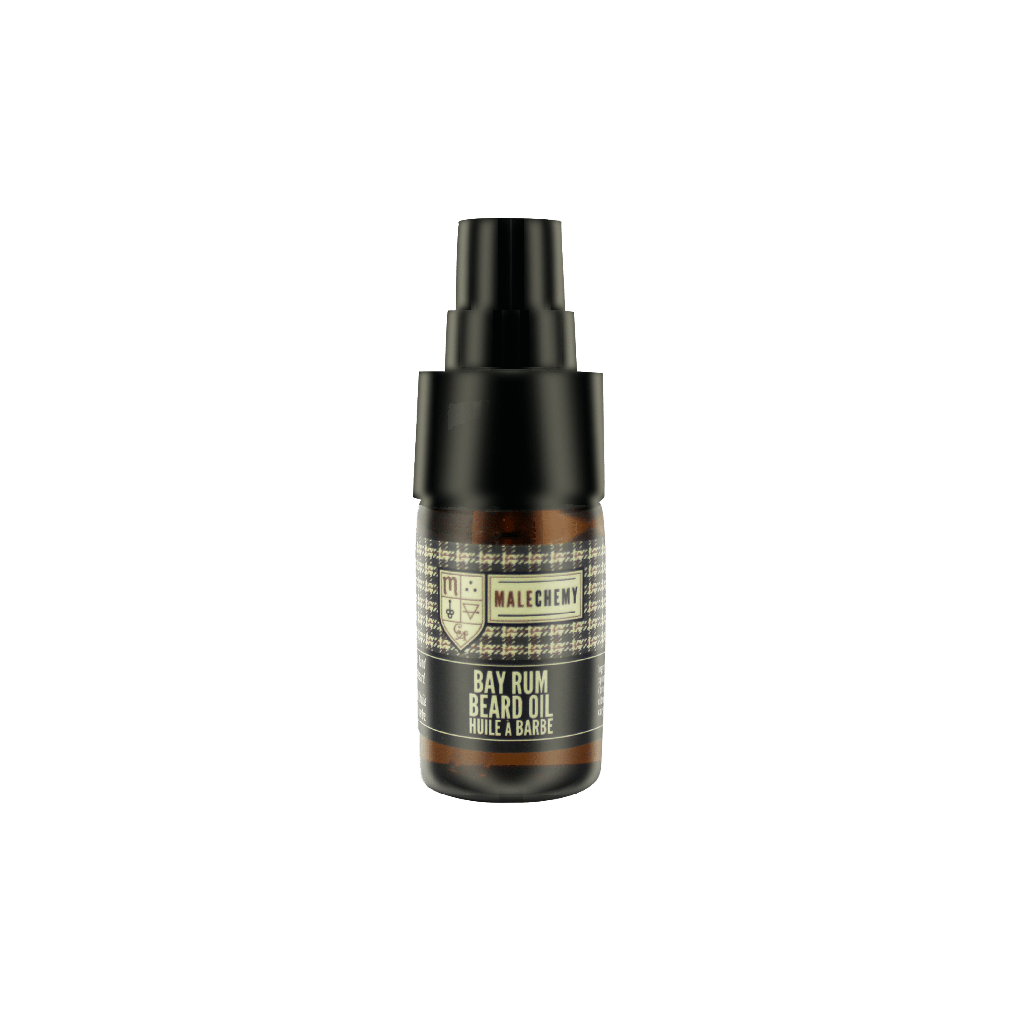 Malechemy Beard Oil - Bay Rum - MacroPanora
