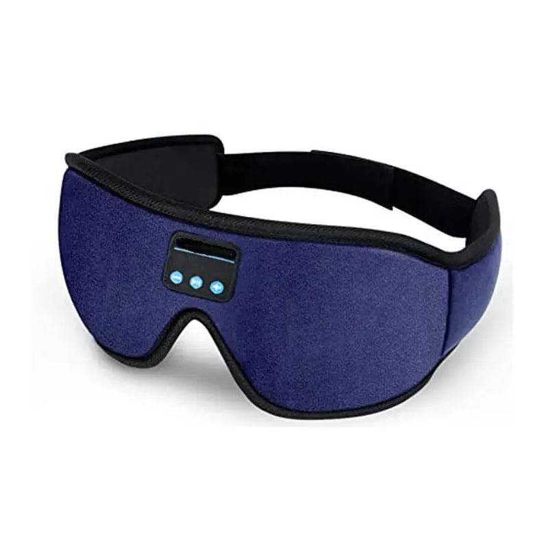 Mask for Sleep Headphones Bluetooth 3D Eye Mask Music Play Sleeping Headphones with Built - In HD Speaker - MacroPanora