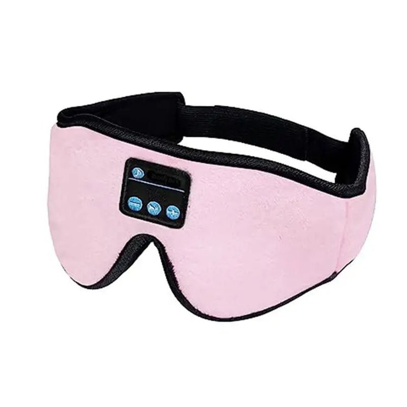 Mask for Sleep Headphones Bluetooth 3D Eye Mask Music Play Sleeping Headphones with Built - In HD Speaker - MacroPanora