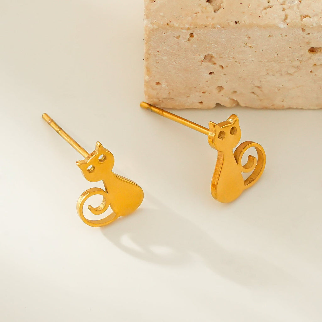 MEOW: Cat Earrings - MacroPanora