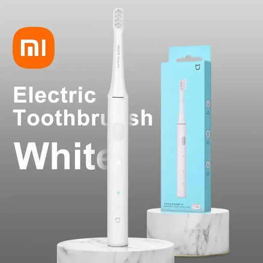 Mijia T100 Sonic Electric Toothbrush Mi Smart Waterproof Tooth Head Brush IPX7 Rechargeable USB for Teeth Brush Whitening - MacroPanora