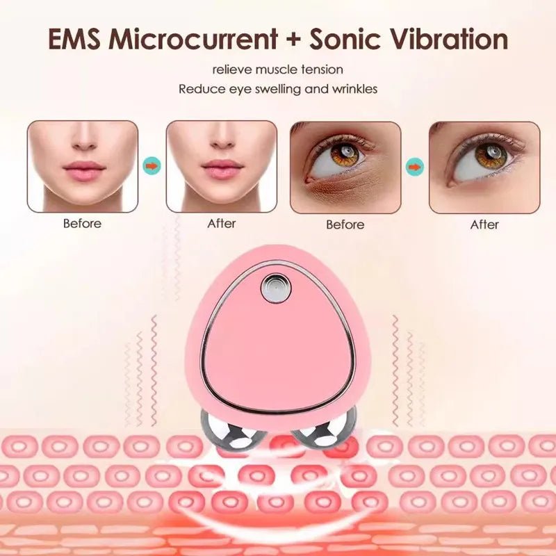 Portable Micro Current Facial Beauty Set for Lifting and Sculpting - MacroPanora