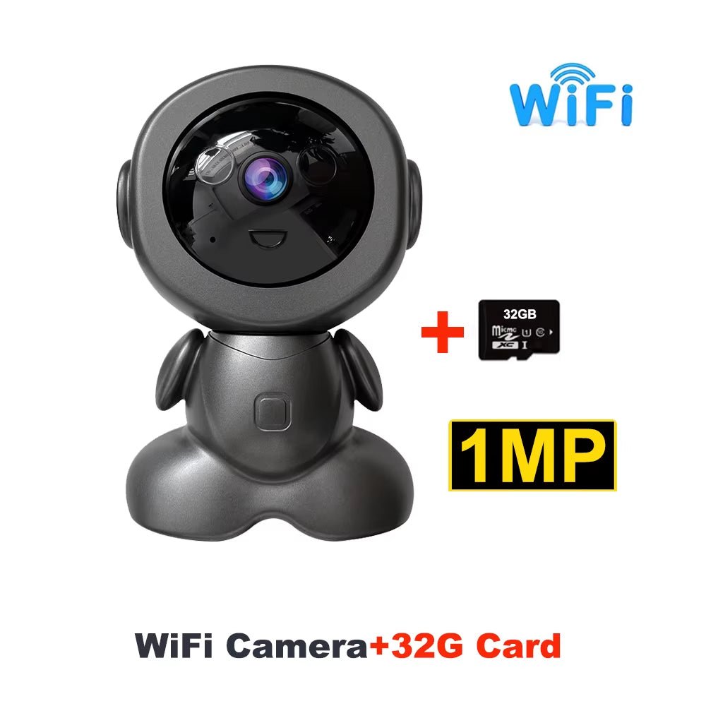 Mini Wifi IP Camera Wireless Indoor Robot Baby Monitor Two Way Audio Motion Detection Video Camara CCTV Security Protection - MacroPanora