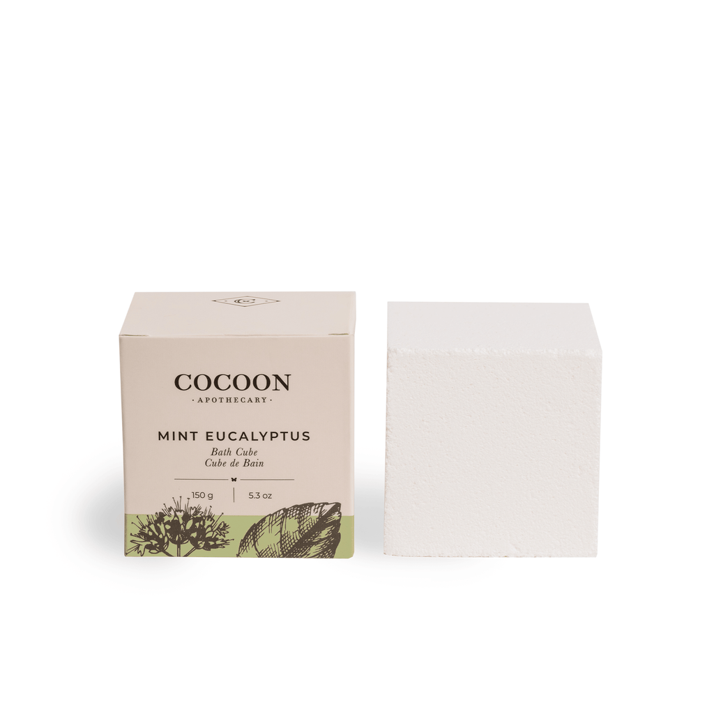 Mint Eucalyptus Bath Cube - MacroPanora